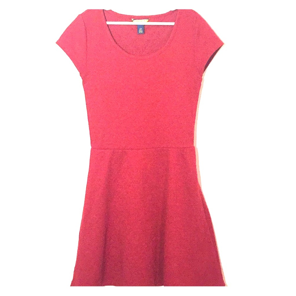 Prince & Fox Maroon Skater Dress